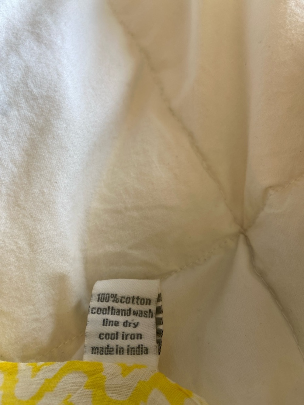 Yellow Patterned Scarf - Picture 4 of 4